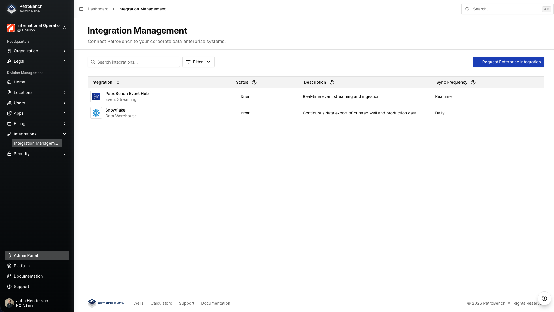 Event Hub Integration